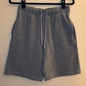 Eddie Bauer Men’s Grey Sleep Shorts with Pockets Size S